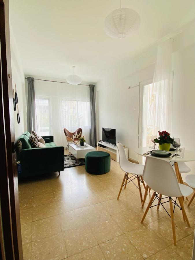 Boho-Chic One Bedroom Flat In Engomi Экстерьер фото